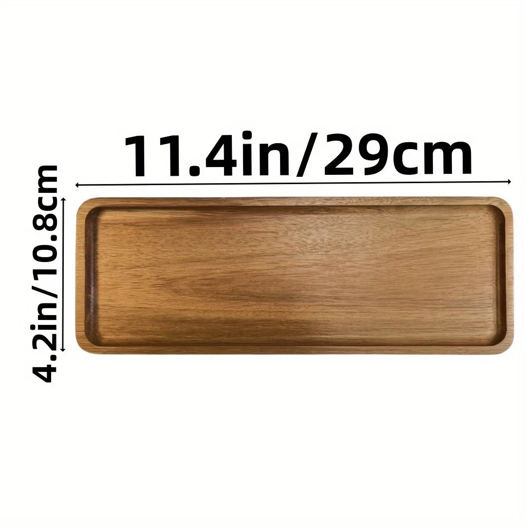 houten snack tray