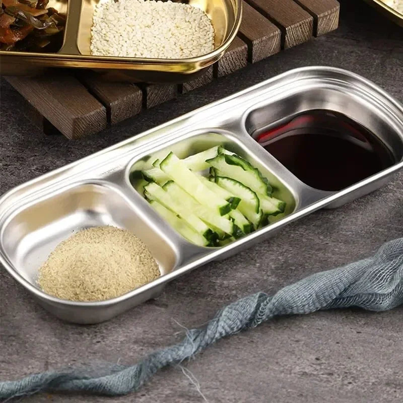 Stainless steel dip tray