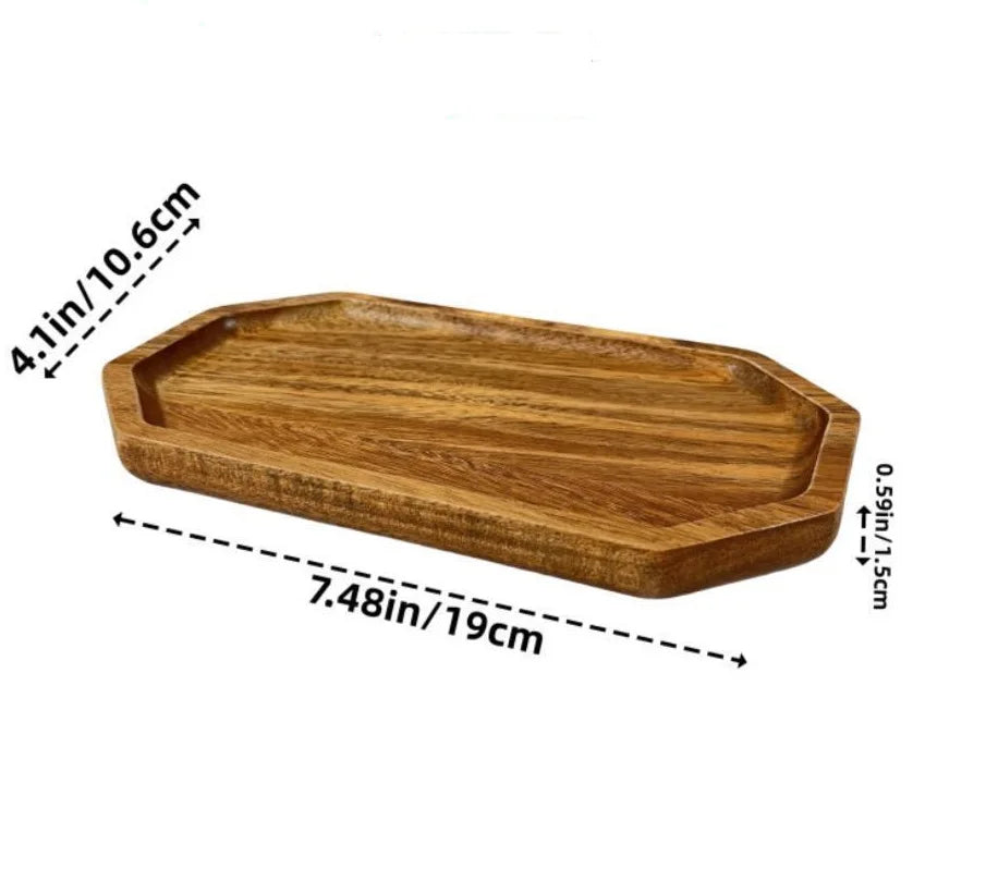 houten snack tray