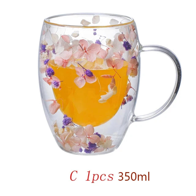 250/350ml double wall koffie of theekopje