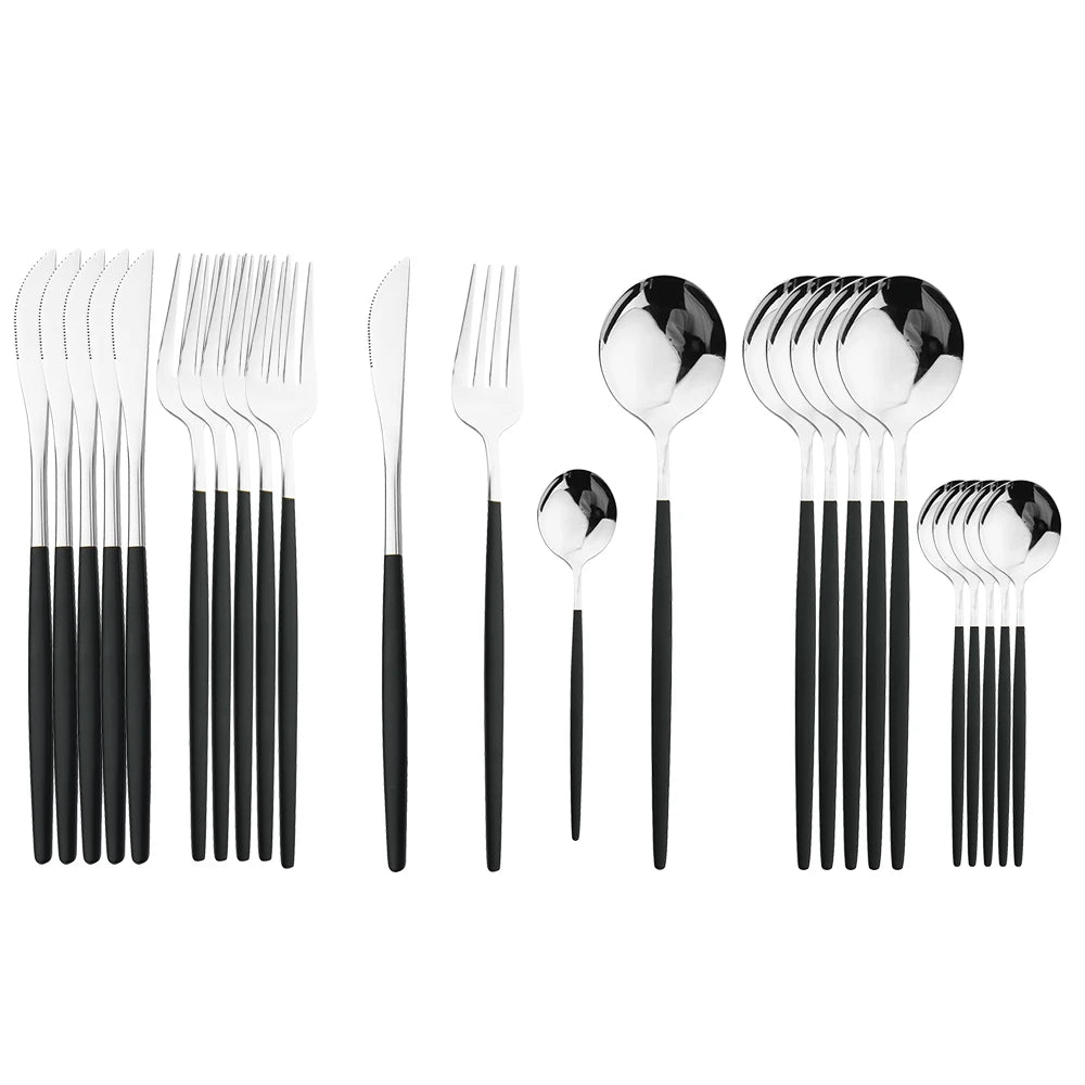 24 stuks luxe bestek set dia