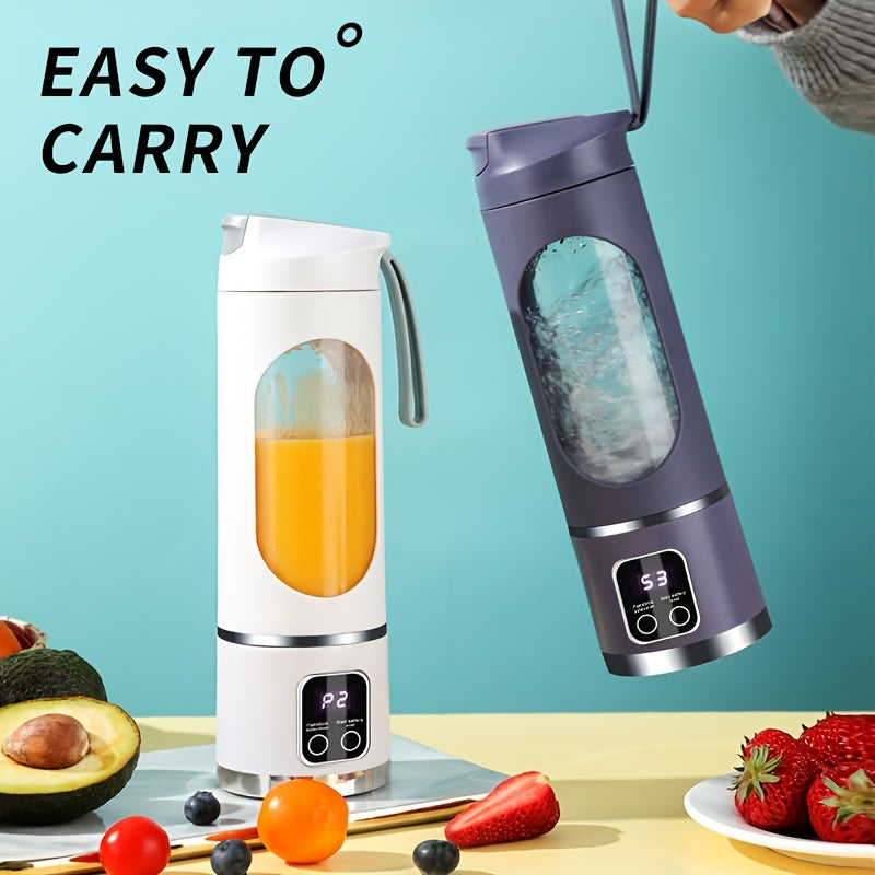 Portable 15.22 oz USB Rechargeable Blender & Juicer