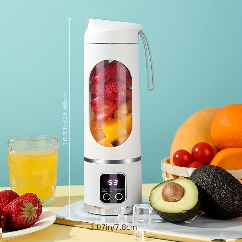 Portable 15.22 oz USB Rechargeable Blender & Juicer